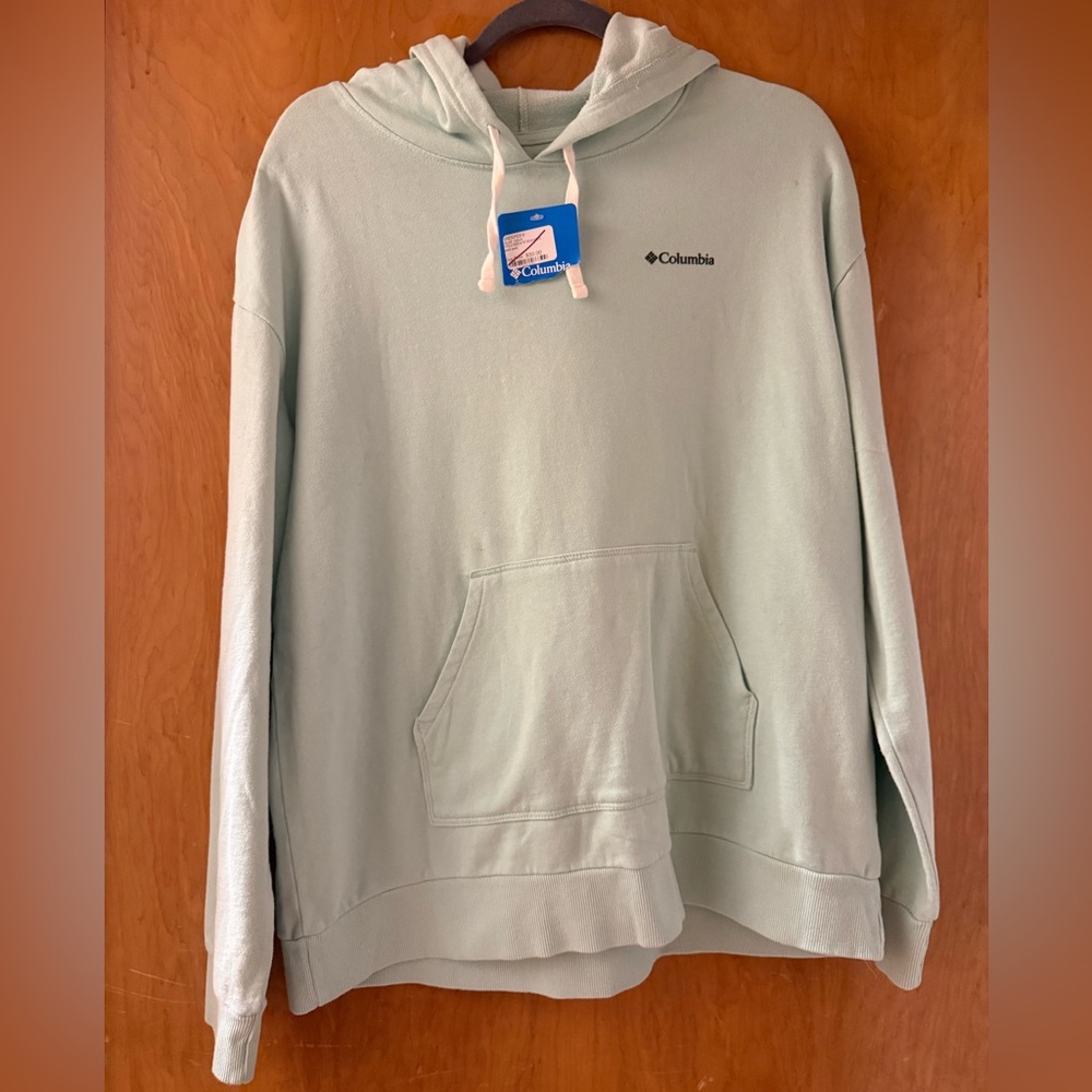 Columbia Mint Green Pullover Hoodie
